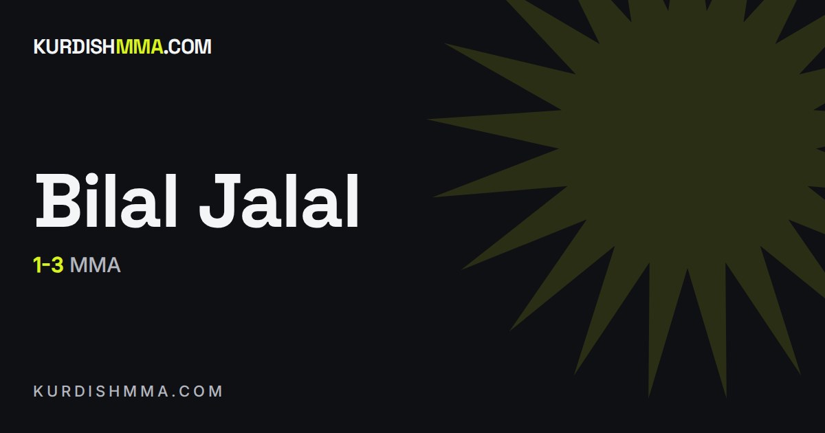 Bilal Jalal, record card from the register