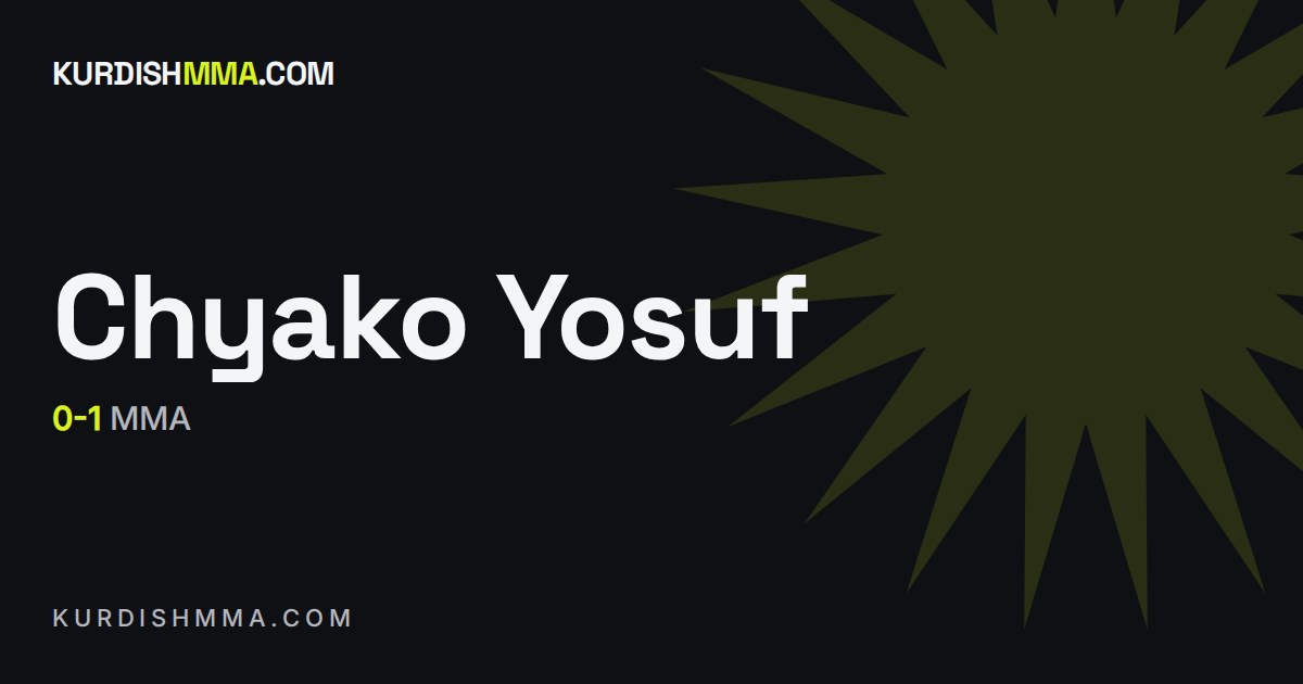 Chyako Yosuf, record card from the register
