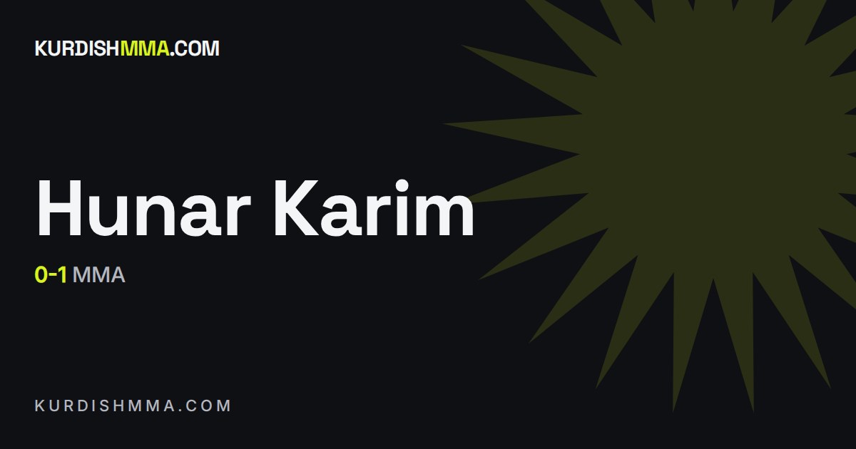 Hunar Karim, record card from the register