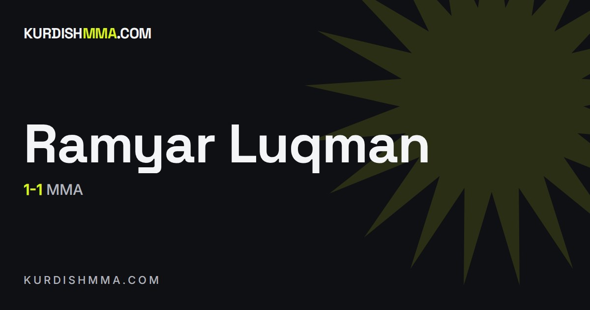 Ramyar Luqman, record card from the register