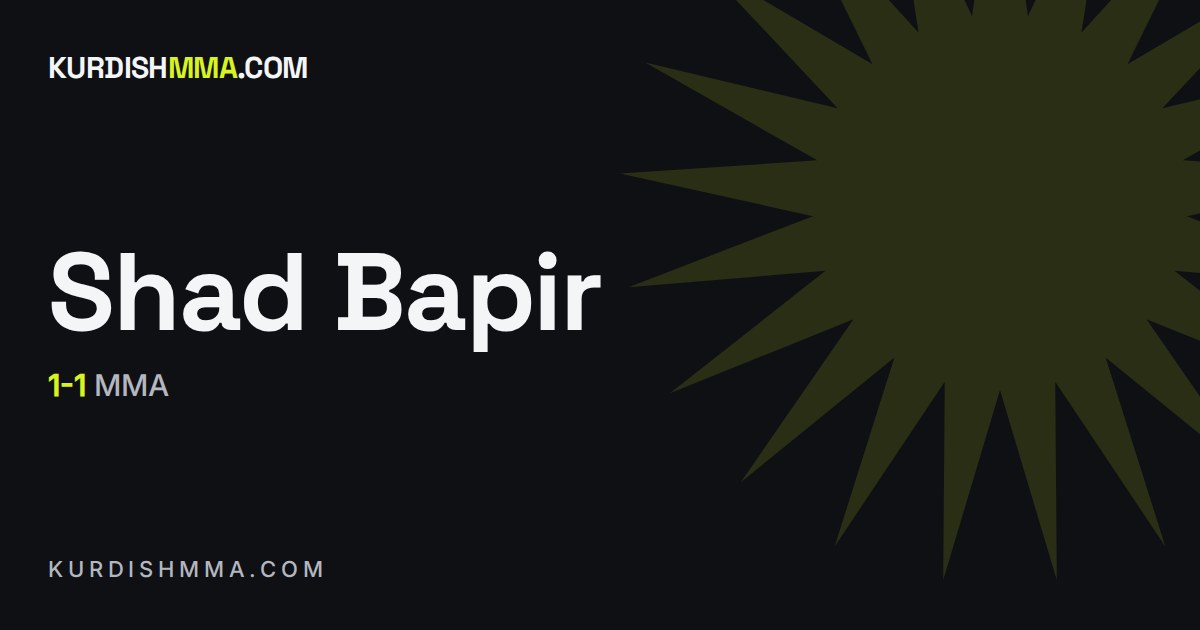 Shad Bapir, record card from the register