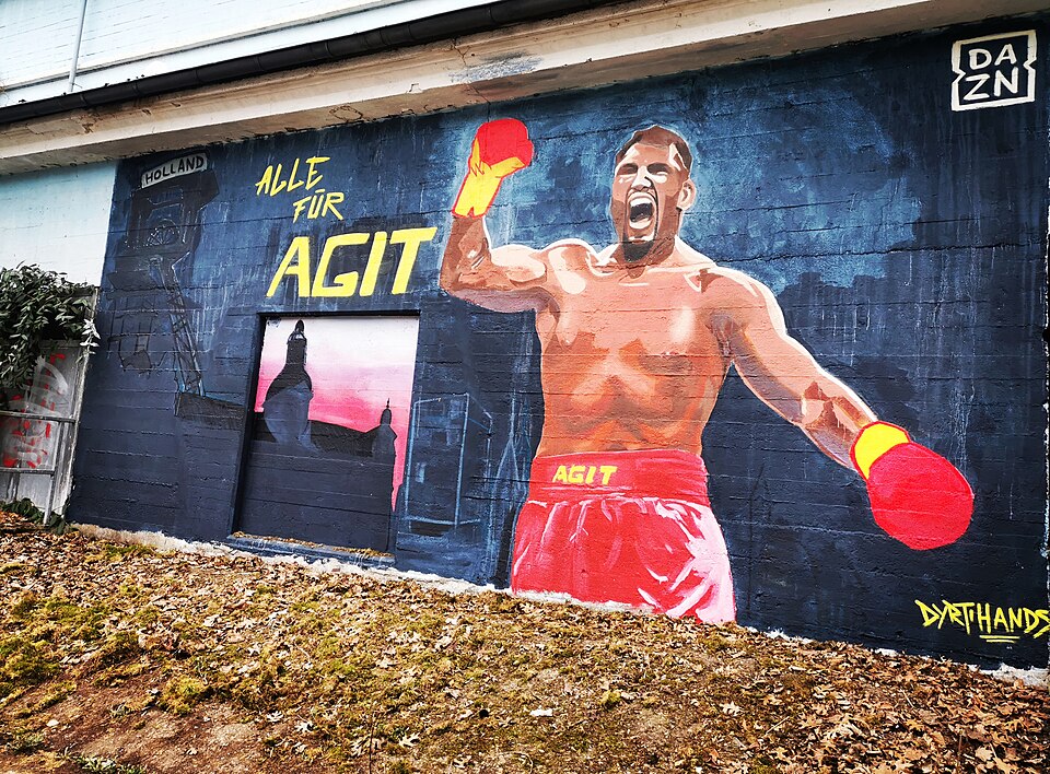 Mural of Agit Kabayel, Alle für Agit